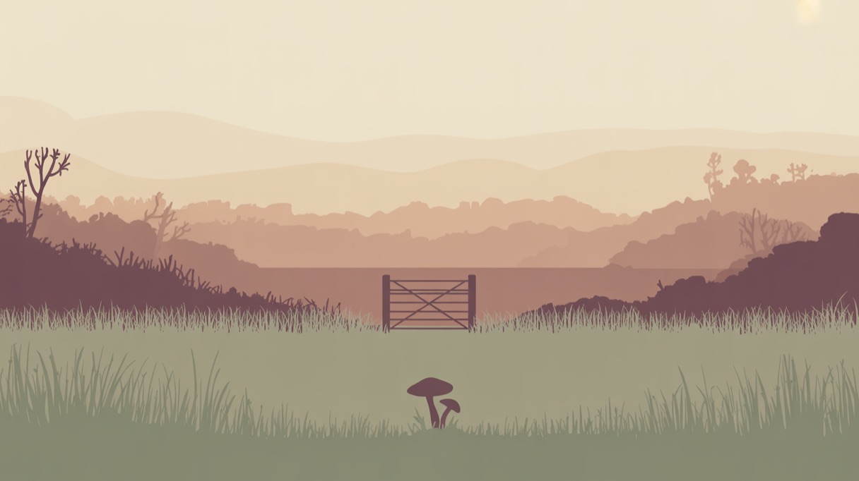 Stylised landscape illustration representing Florida and its 2026 psilocybin laws