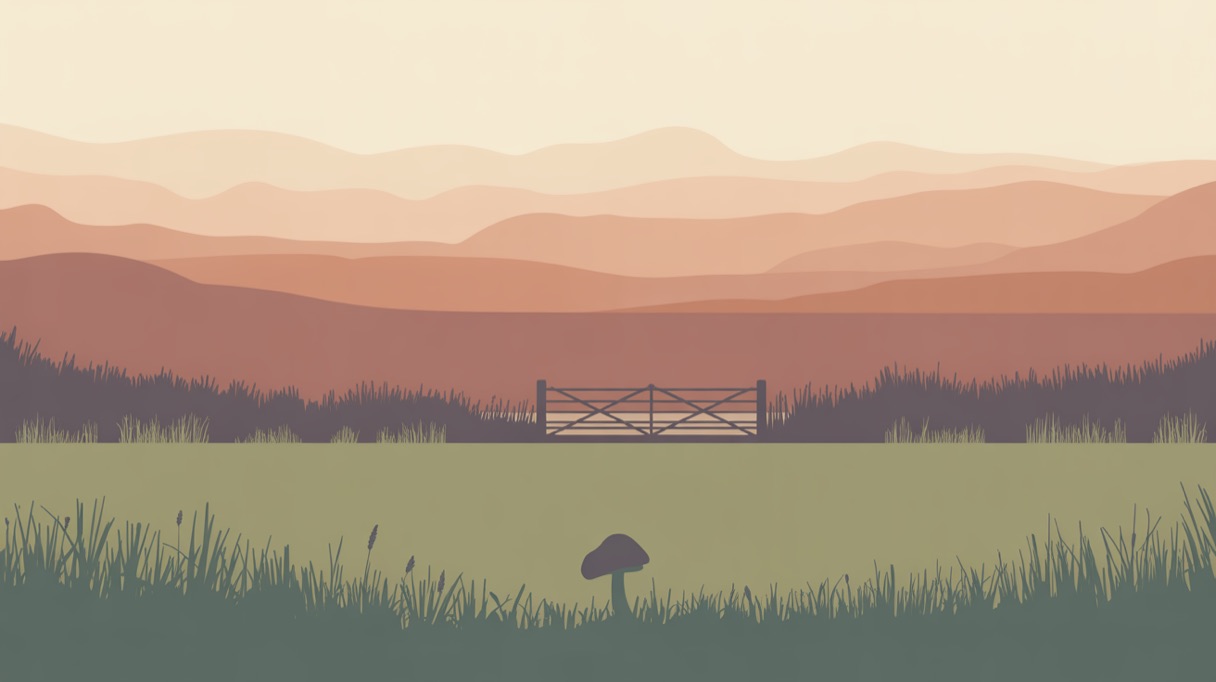 Stylised landscape illustration representing Minnesota and its 2026 psilocybin laws