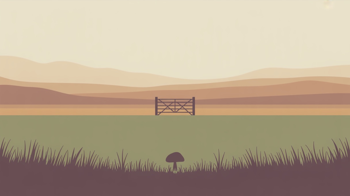 Stylised landscape illustration representing Nebraska and its 2026 psilocybin laws