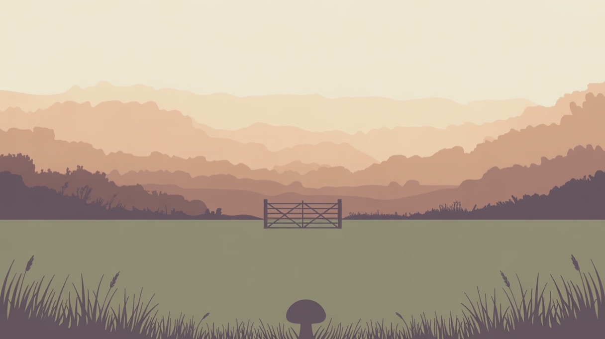 Stylised landscape illustration representing South Carolina and its 2026 psilocybin laws