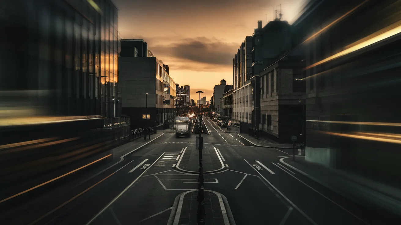 United Kingdom cityscape