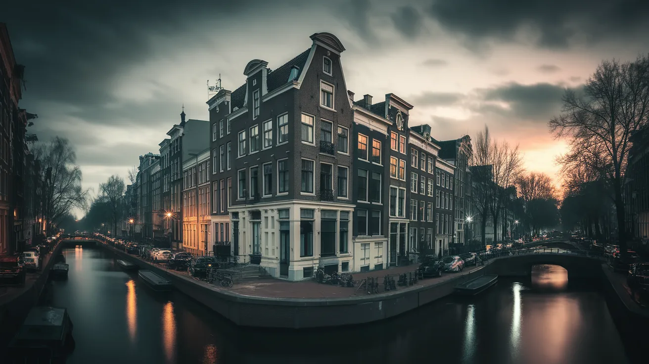 Netherlands cityscape