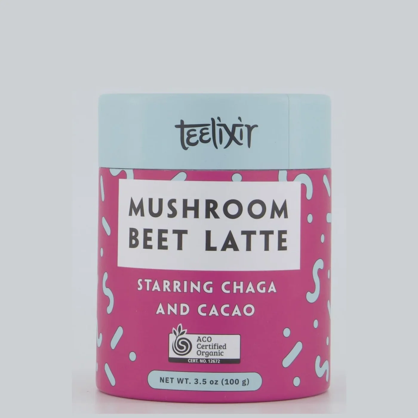 Teelixir Organic Mushroom Beet Latte product front