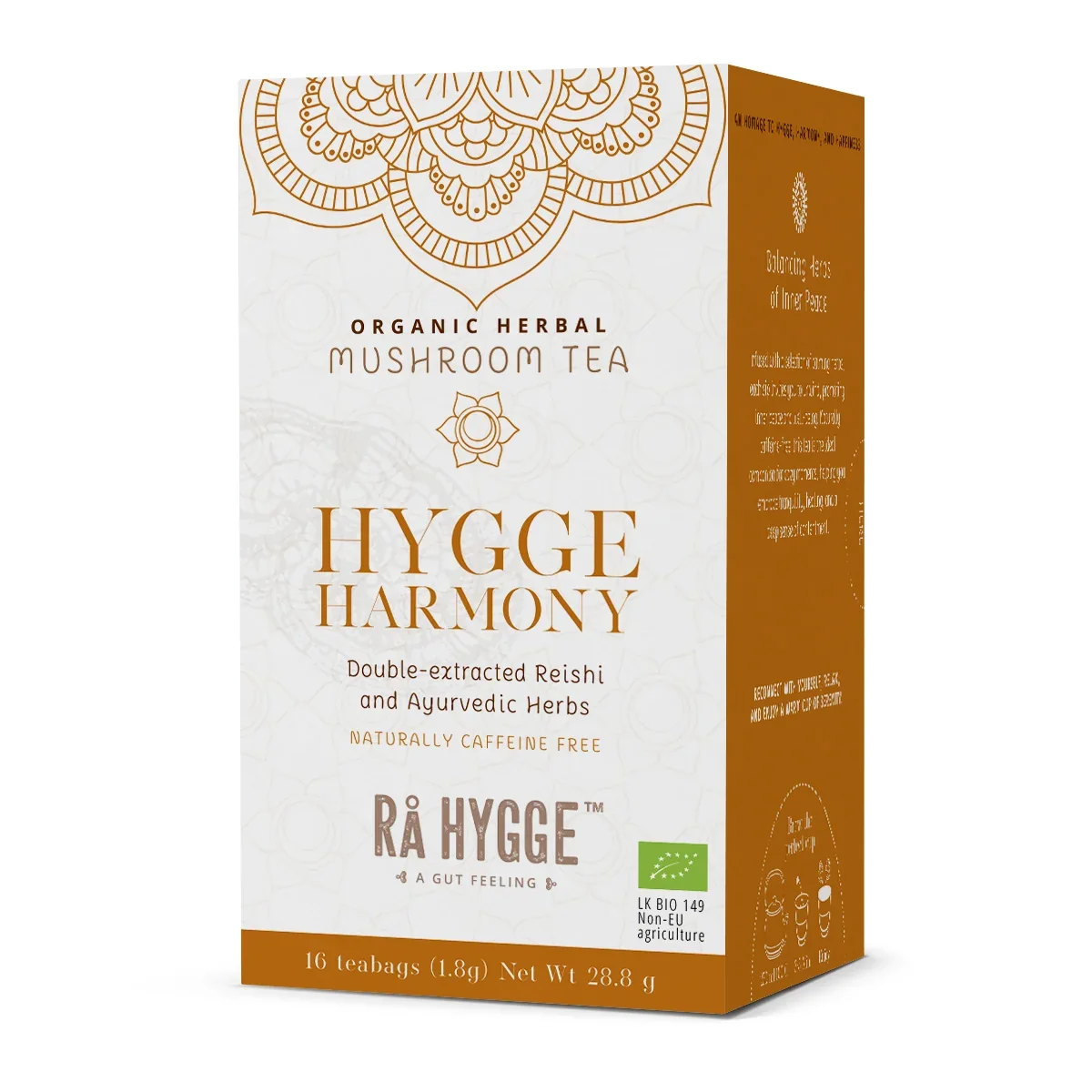 Hygge Harmony tea package front
