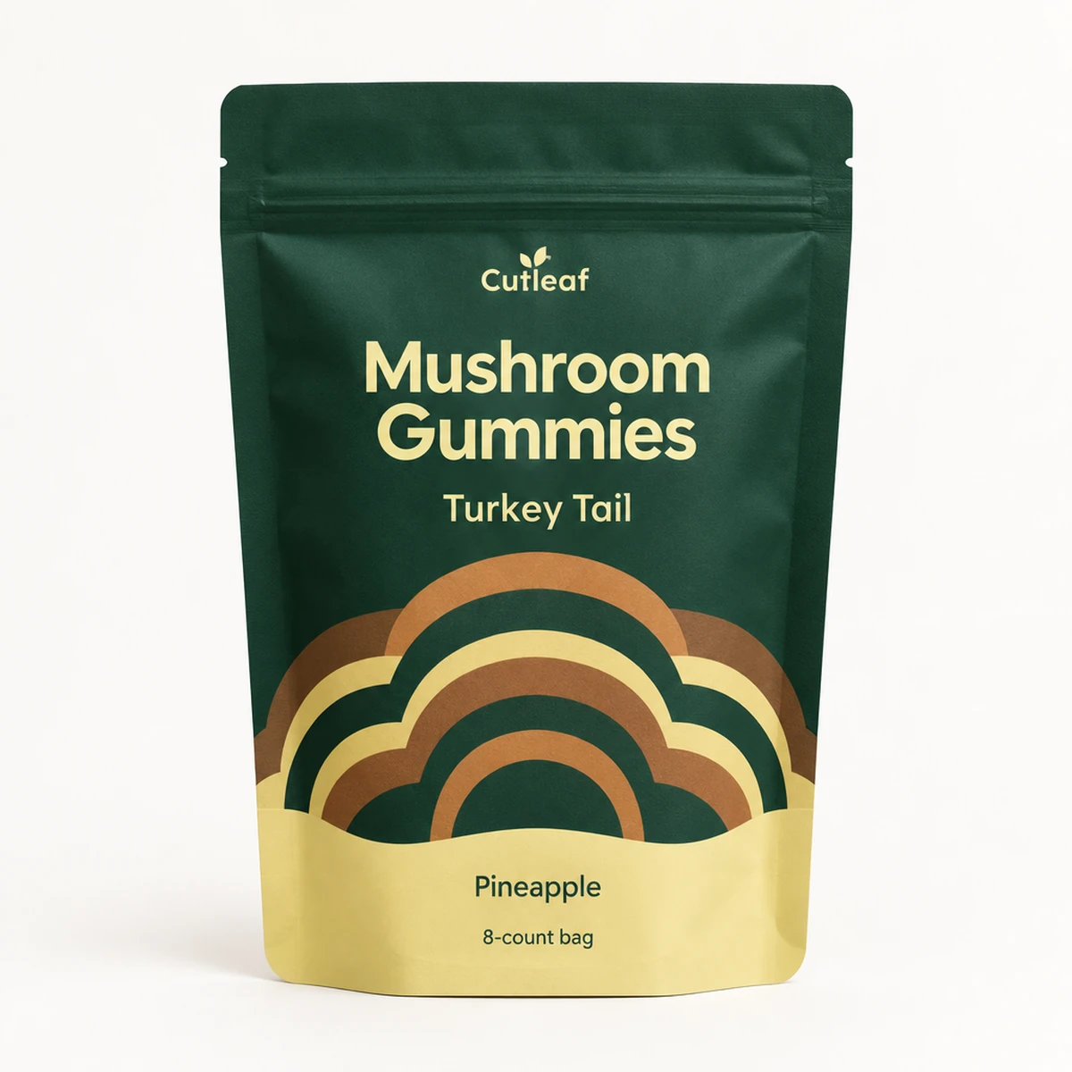Turkey Tail 1000MG Mushroom Gummies Zero THC