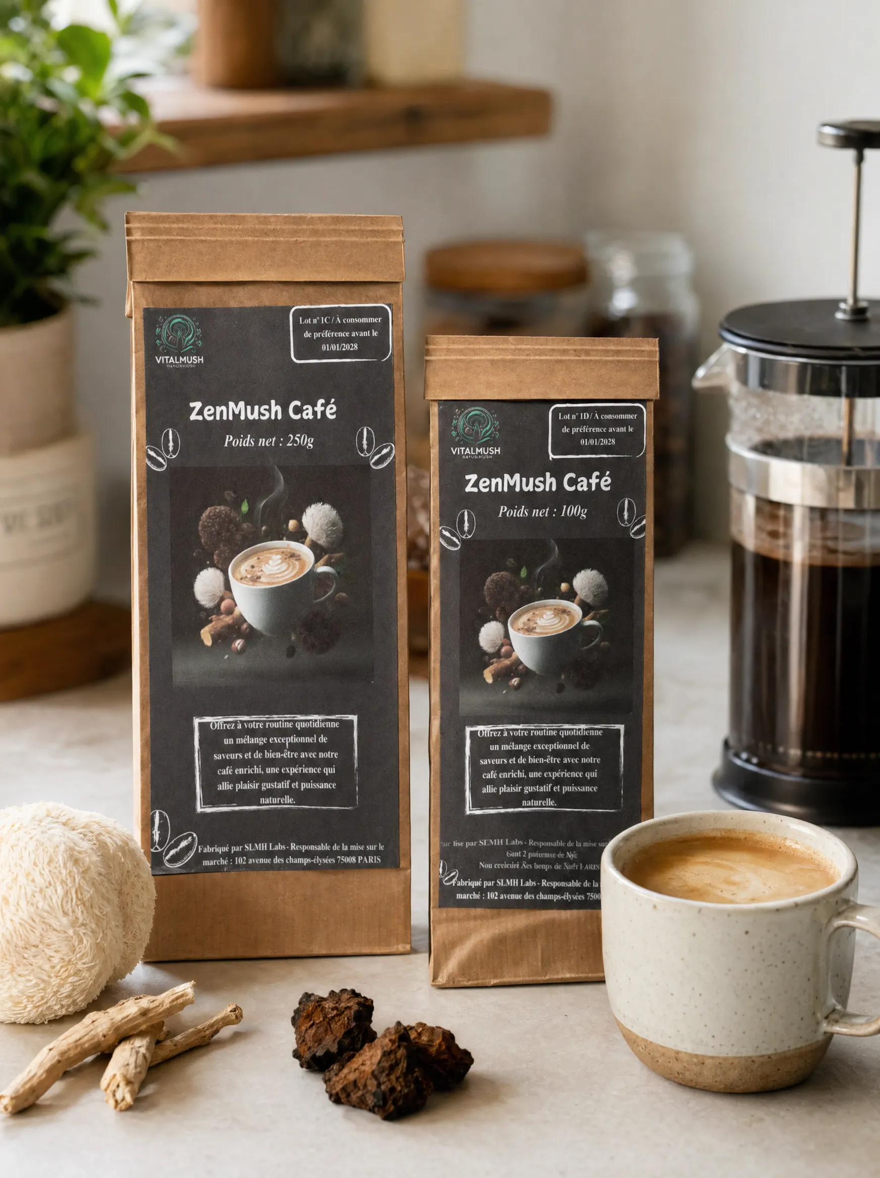 ZenMush Café package