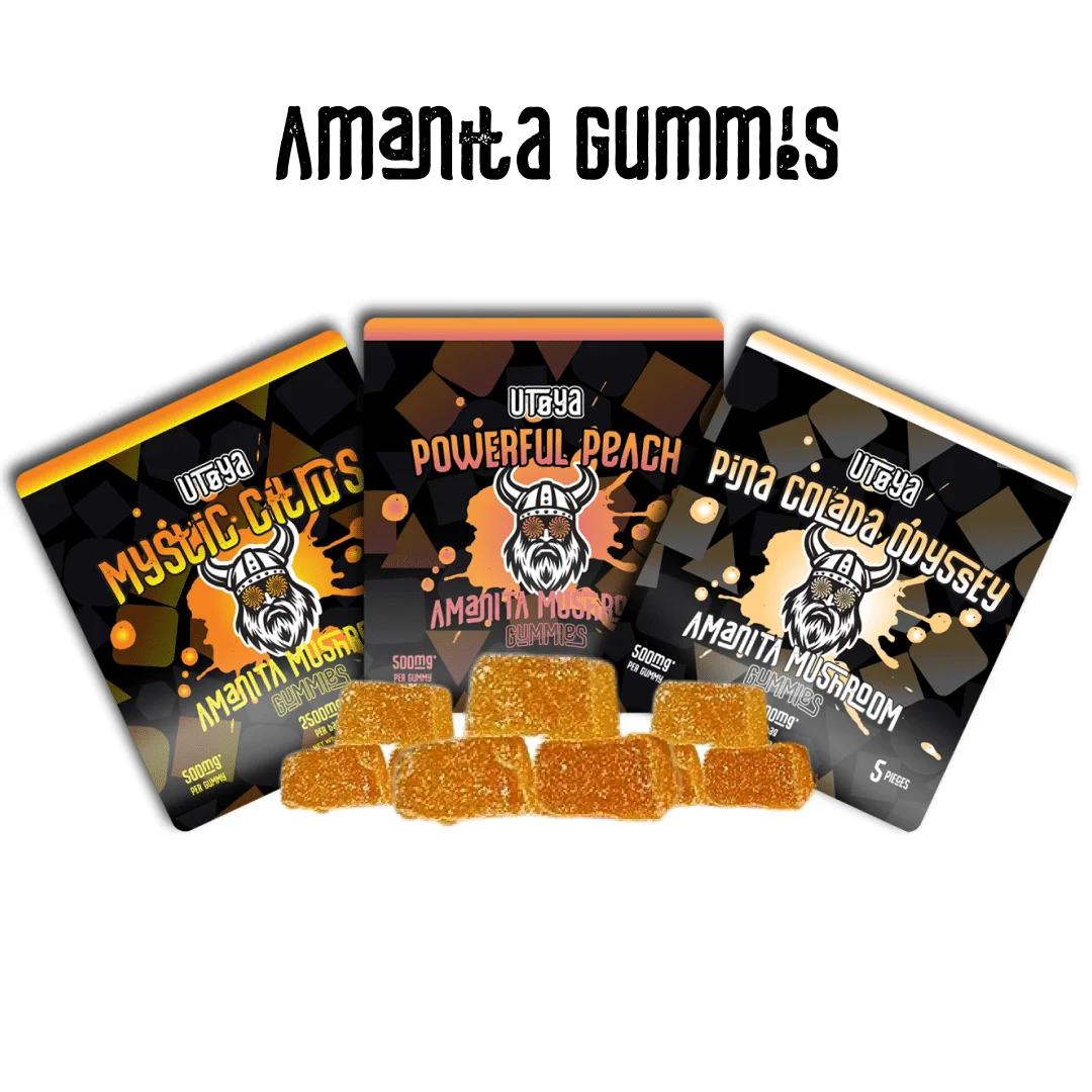 Utoya Amanita Gummies