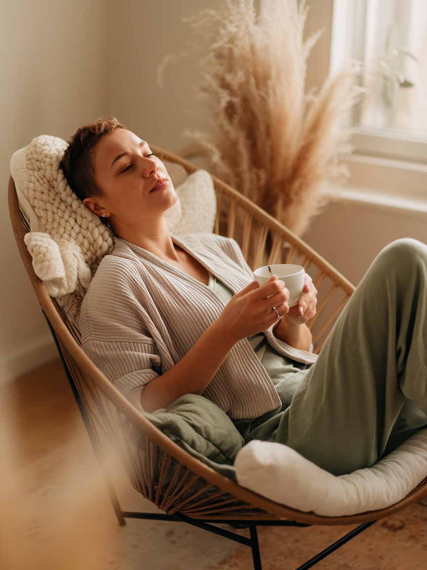 Restful Harmony — Release the day’s tension and find steady grounding
