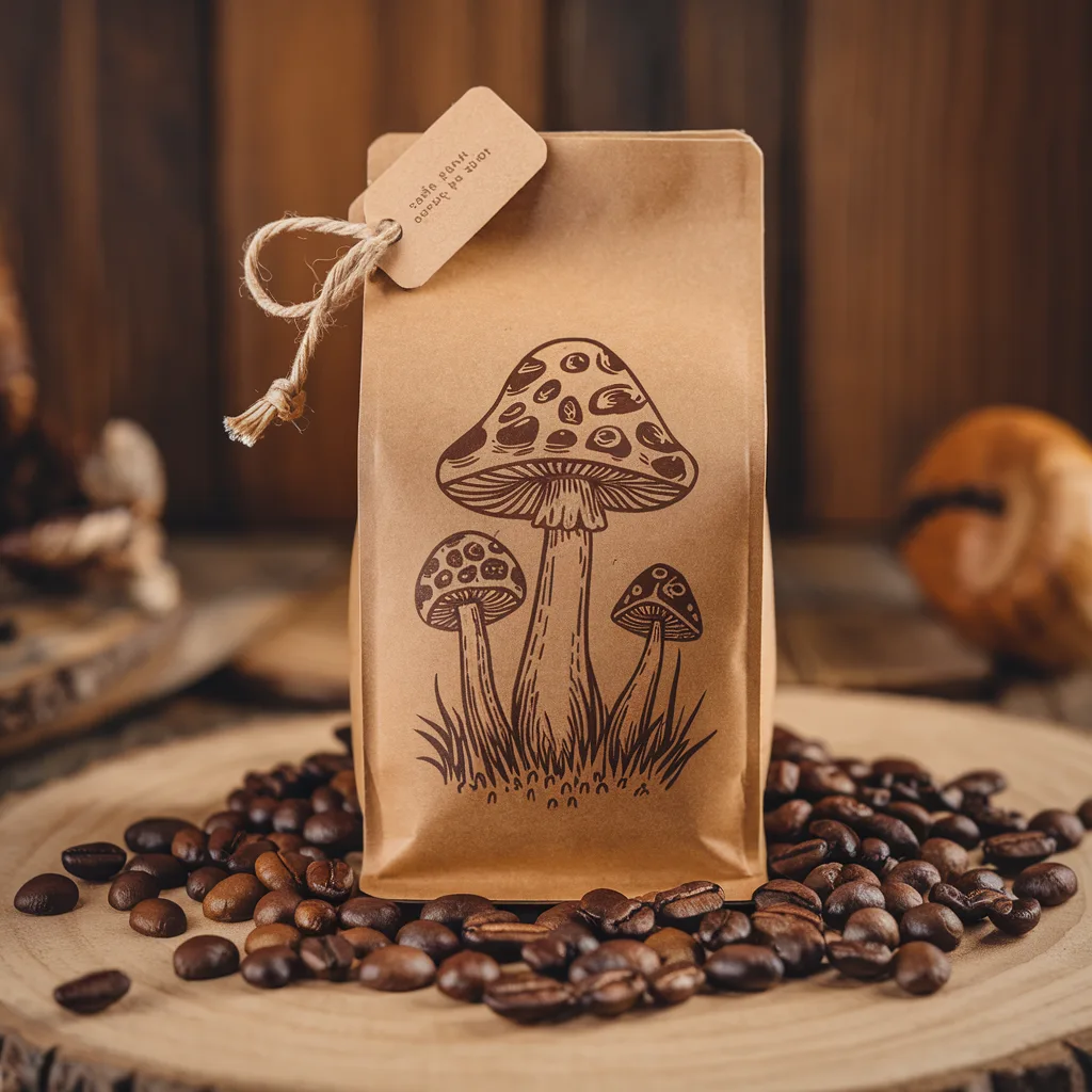 ground mushroom coffee